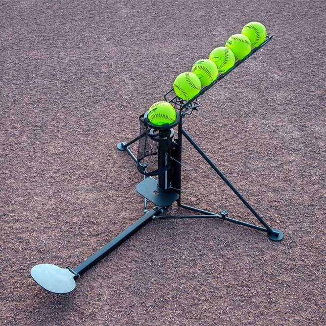 softball hitting machine