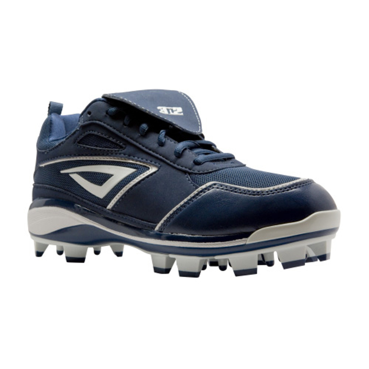 navy softball cleats