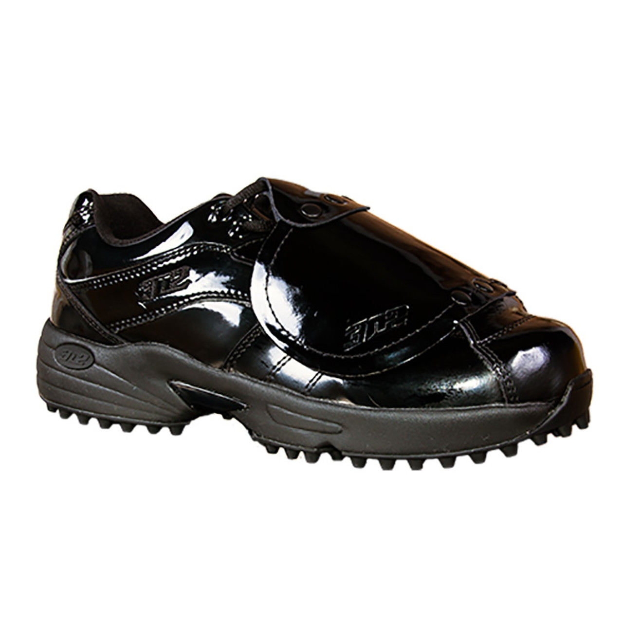  3N2 Reaction Referee Patent Leather EE Baseball Equipment,  Black Patent Leather, Size 6 : Clothing, Shoes & Jewelry