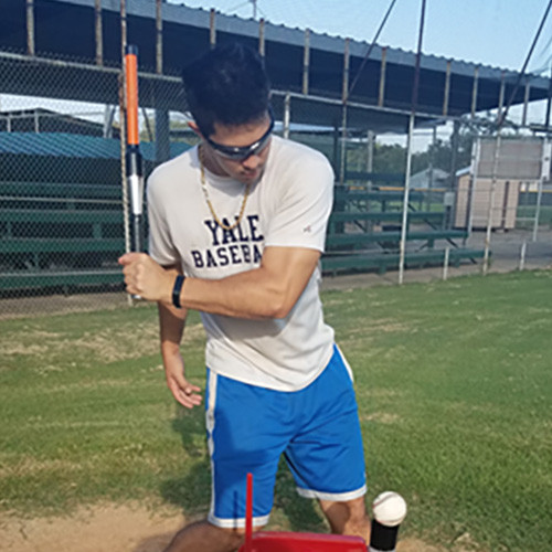 one hand training bat