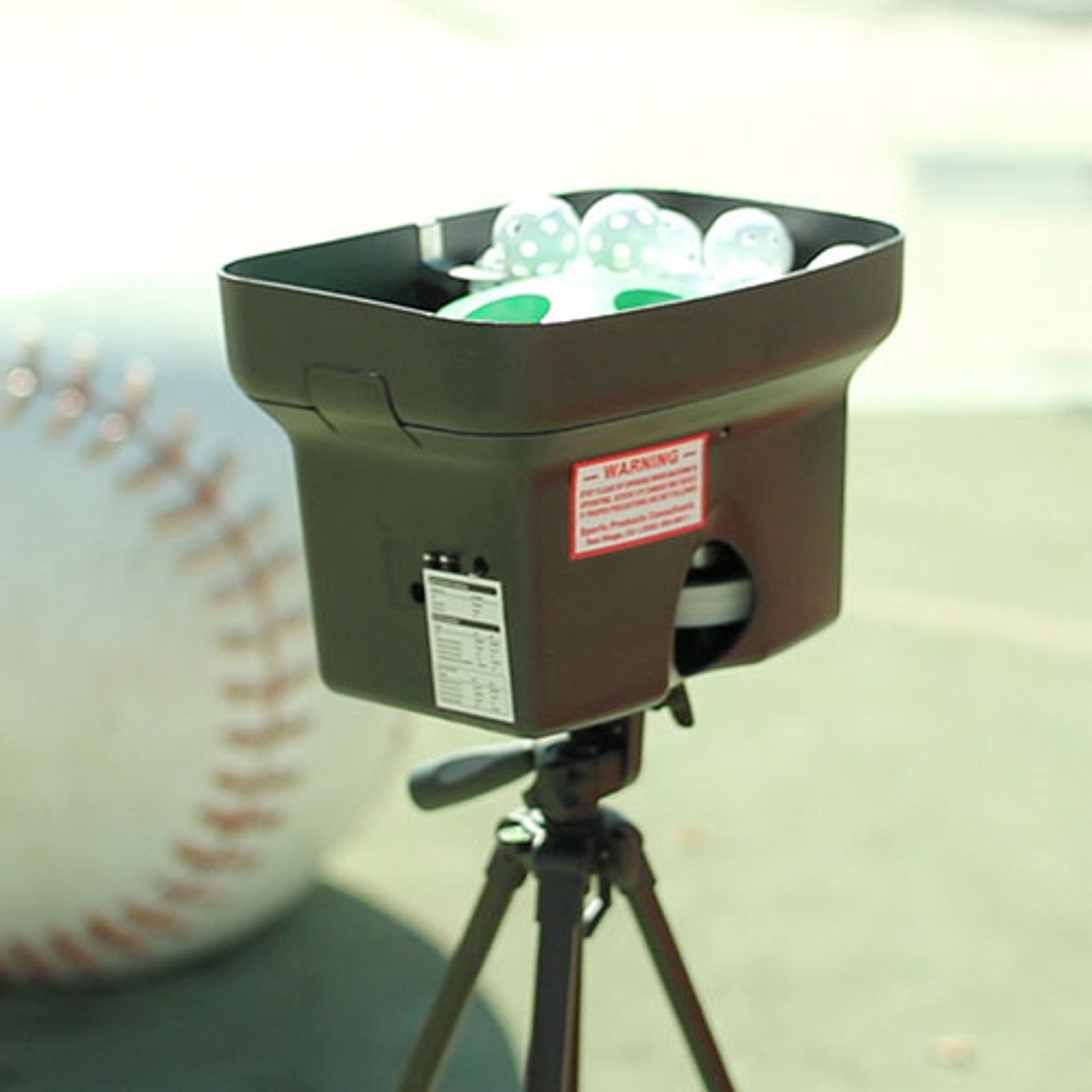 Personal Pitcher® PRO Curveball/Fastball Small Ball Pitching Machine