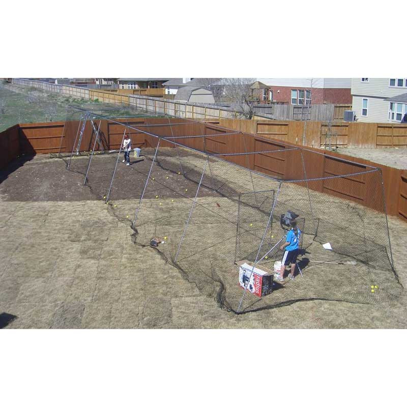 Portable 50ft. Batting Cage with 21 Net by Wheelhouse