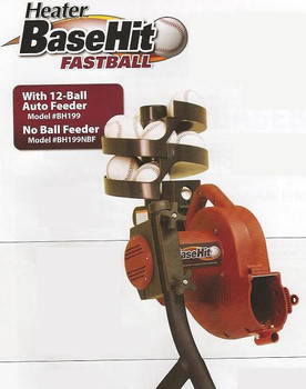 Heater BaseHit Fastball - Variable Speed Real Baseball Pitching Machine