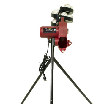 Heater BaseHit Real Baseball Pitching Machine with Auto Ball Feeder