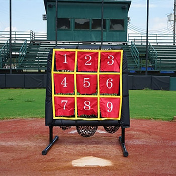 9 Hole Pitching Target with numbers