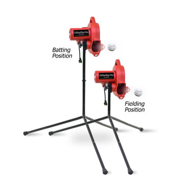Power Alley Pro Real Baseball Pitching & Fielding Machine