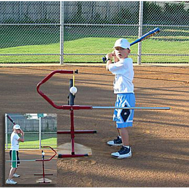 FoldnGo Swing Trainer Batting Tee by Pro Power Drive