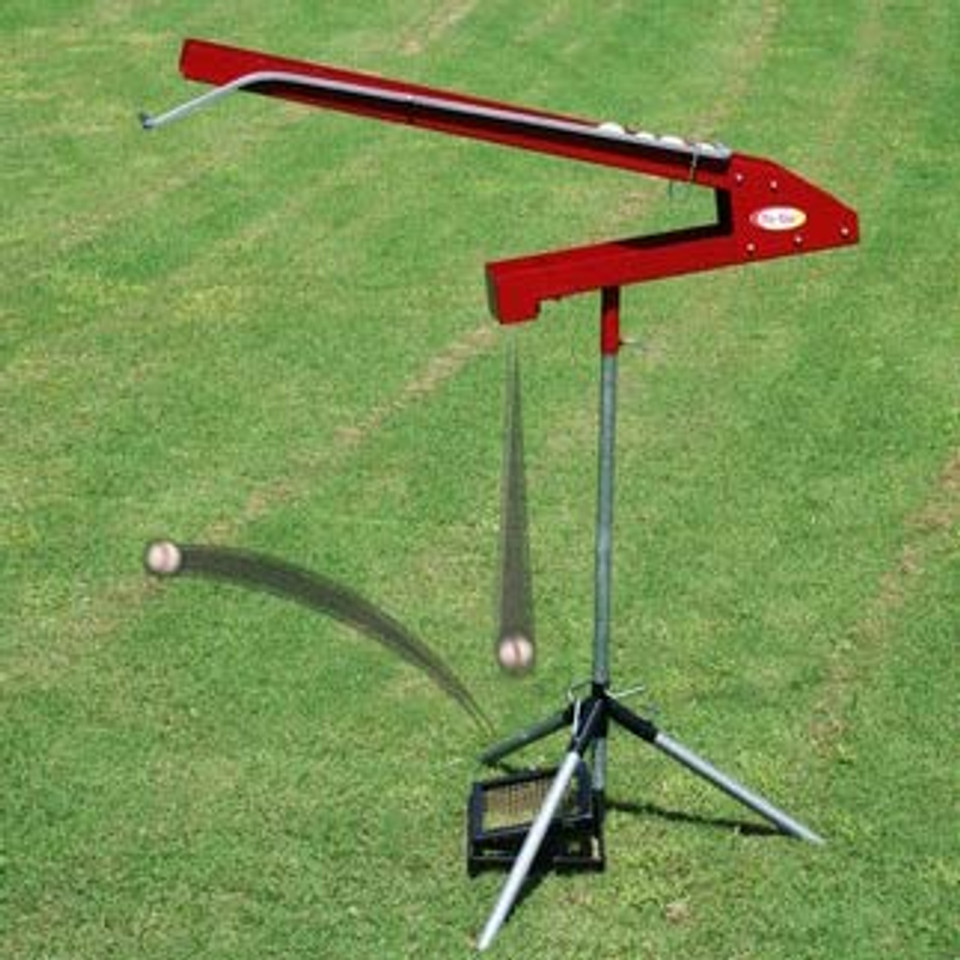 Tru Toss Soft Toss Pitching Machine Pitch to Yourself