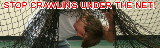 Crawling Under Batting Cage