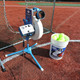 Changeup Super Softball Pitching Machine with Bucket of Balls and Safety Net