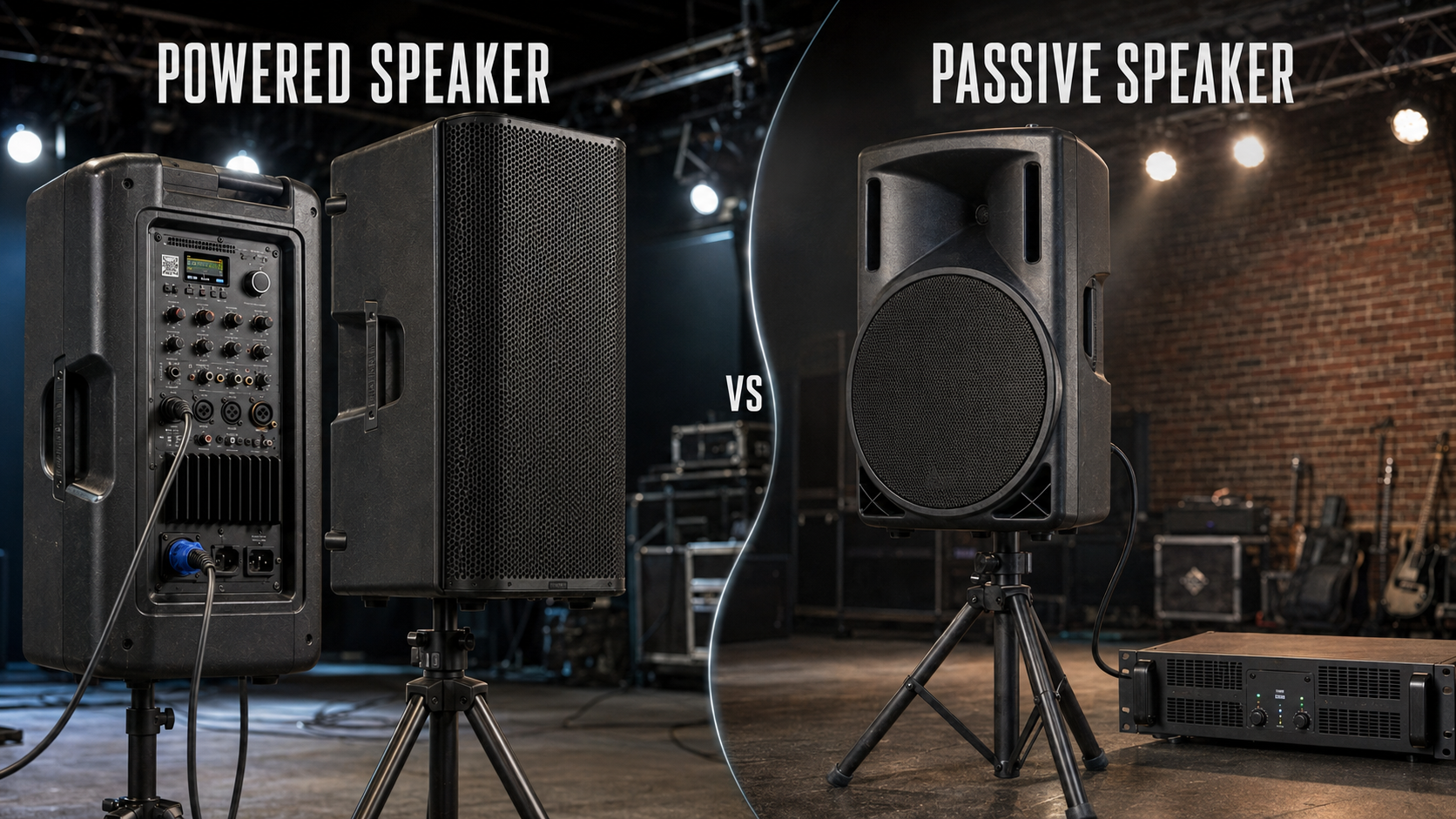 Powered vs Passive Speakers