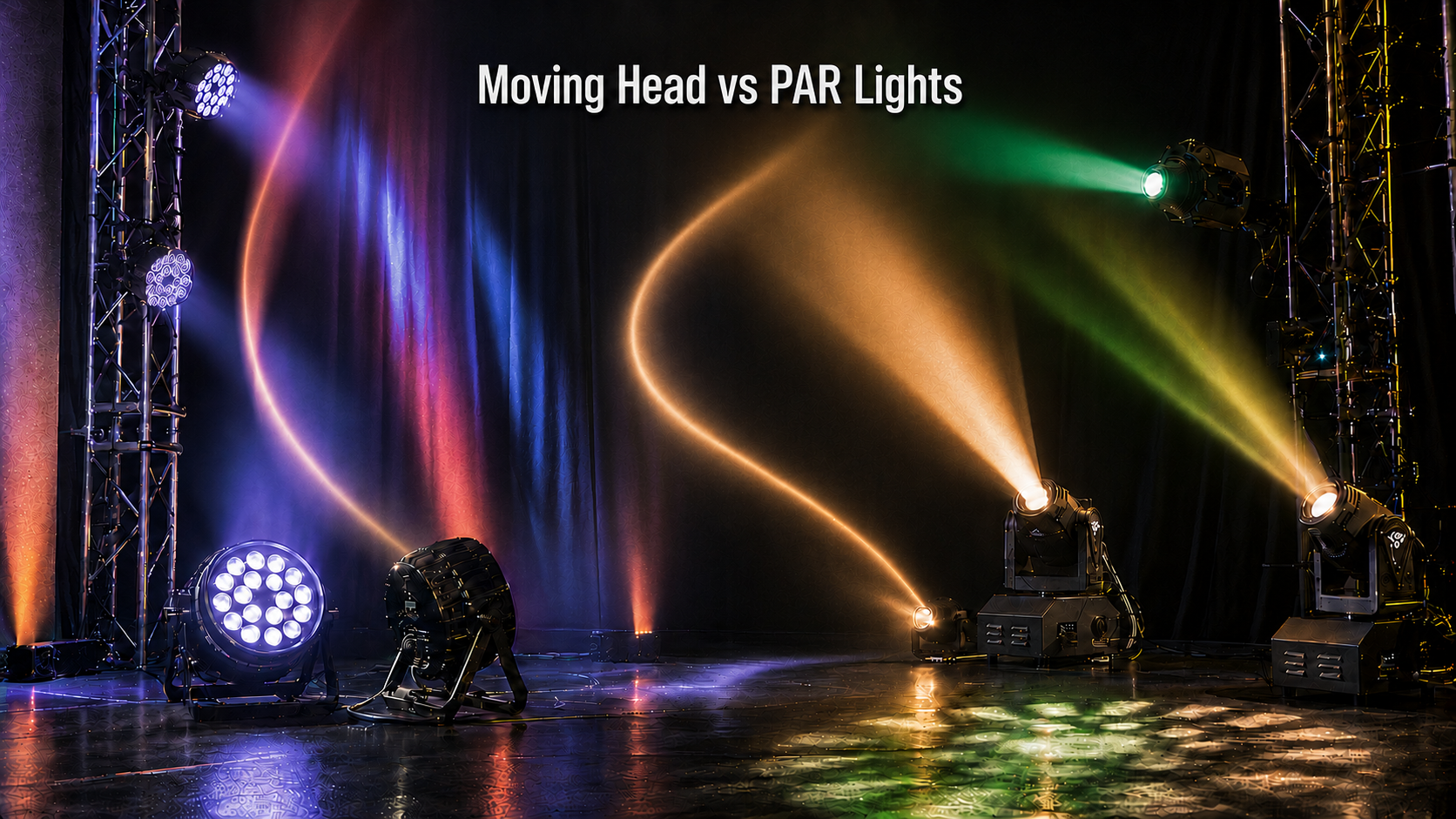 Moving Head vs PAR Lights
