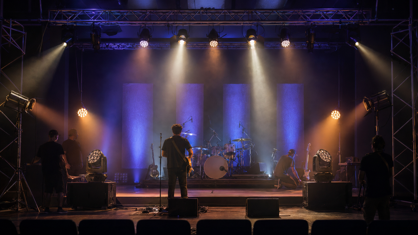 Stage lighting setup guide