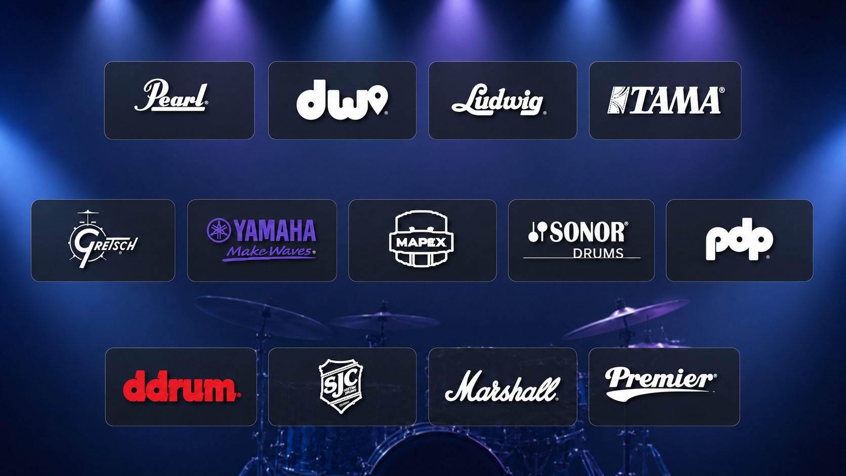 Pearl best all-around drum range
