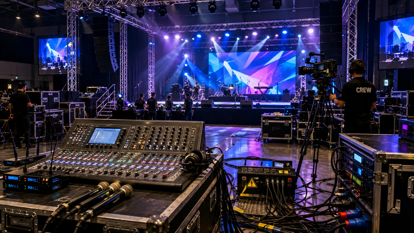 Live event equipment checklist