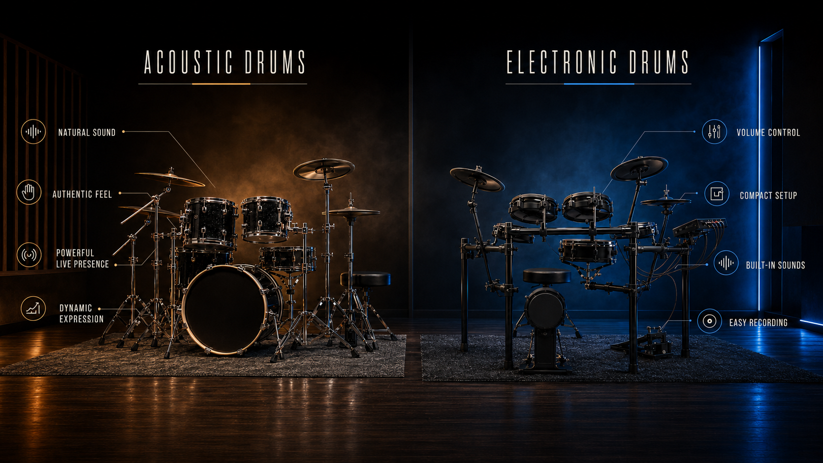 Acoustic vs. Electronic Drums: Which Should You Buy?
