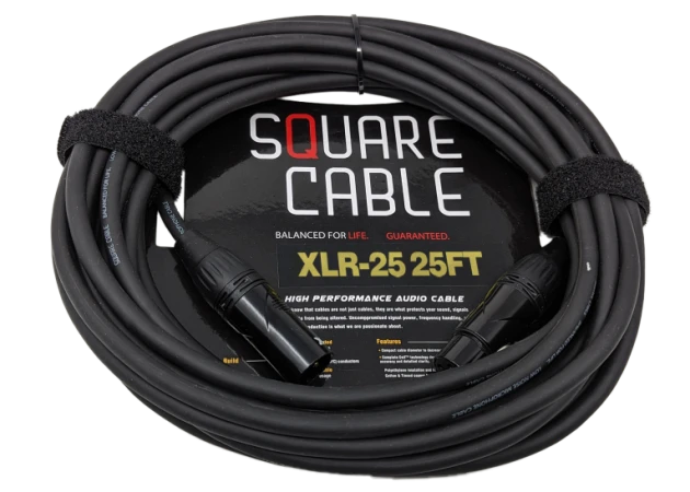 SquareCable XLR-25