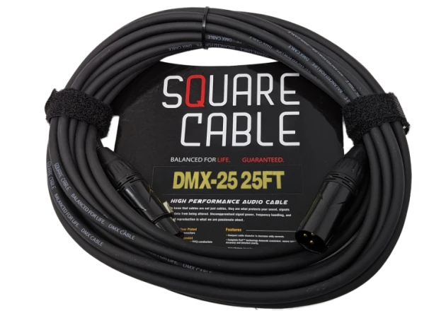 SquareCable DMX-25