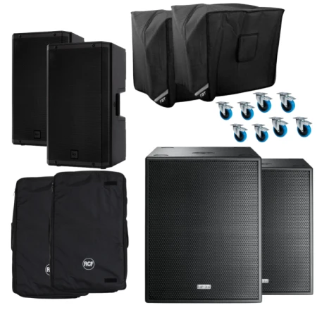 RCF ART 945A Pack with FBT Subs