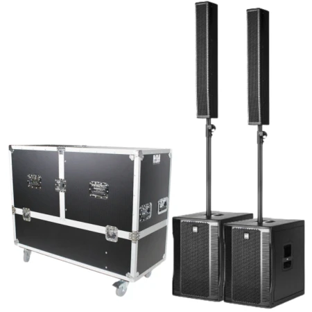 RCF Evox 12 Pair w/ Flight Case