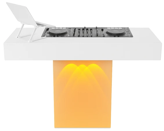 Timber Groove DJ Booth Podium (White)