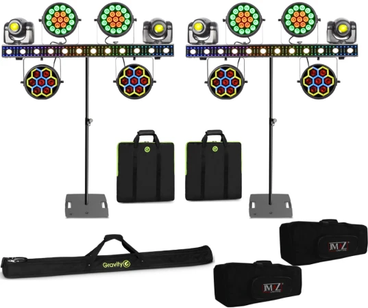 JMAZ Versa Flex Bar Ultimate w/ Gravity Stands (Pair)