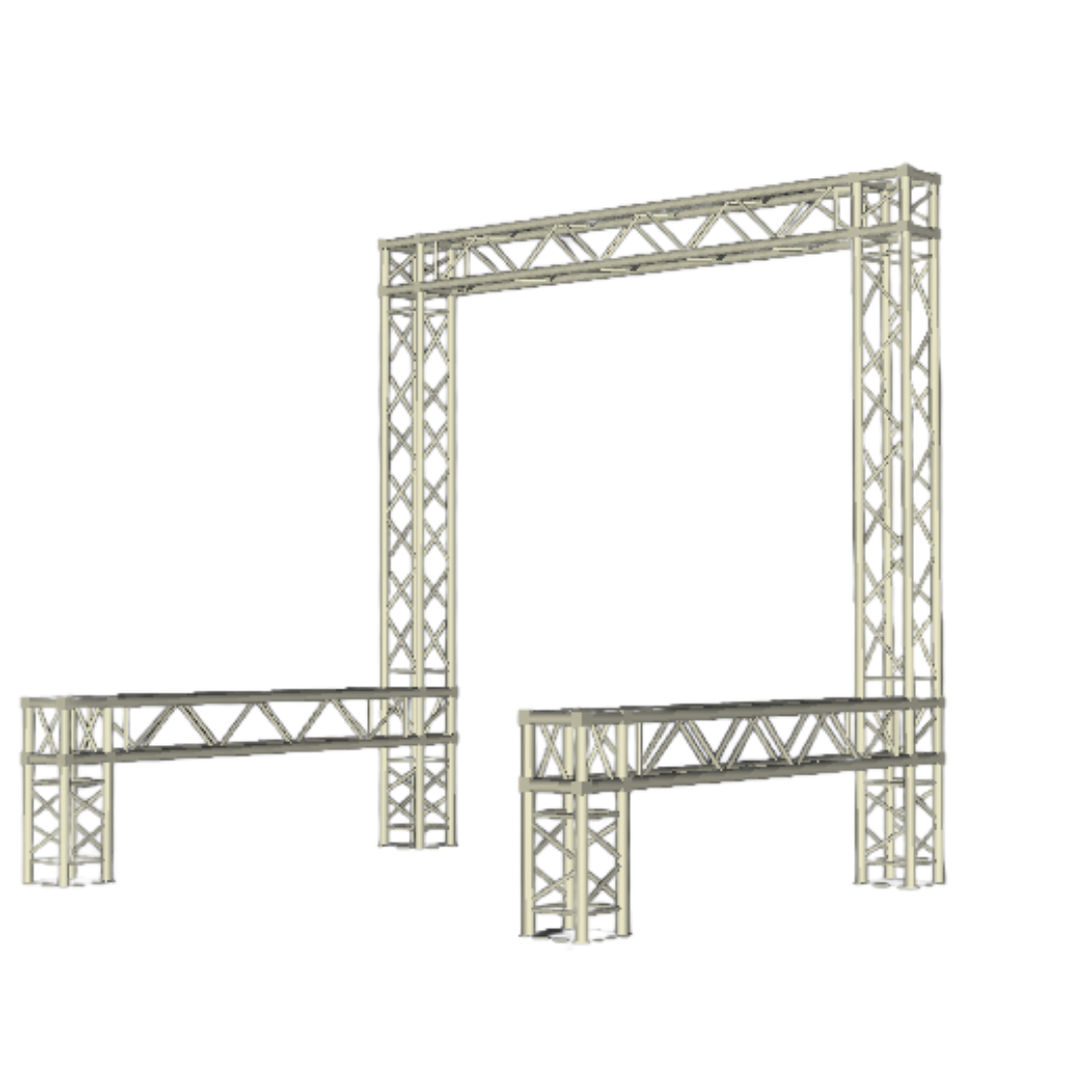 10' x 10' Exhibition Module Stand Truss Package thumbnail 1