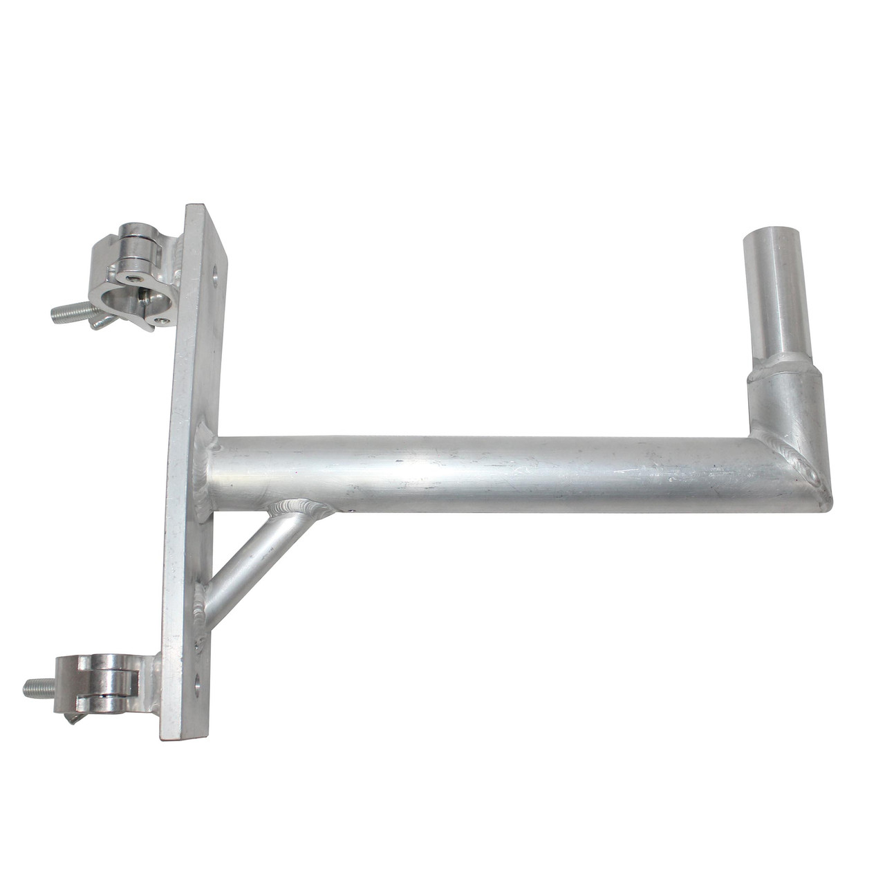 14" Speaker Mounting Pole Extension with Dual 2" Truss Clamps for F31 F32 F34 Truss – 220 lbs Load Capacity thumbnail 1