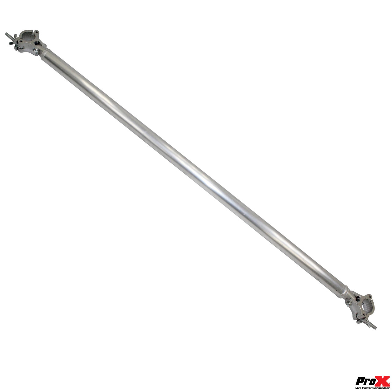 59 Inch (149.86cm) Single Truss Tube W-Clamp and Hinge on Each End | 2 Inch | 2mm Wall thumbnail 1