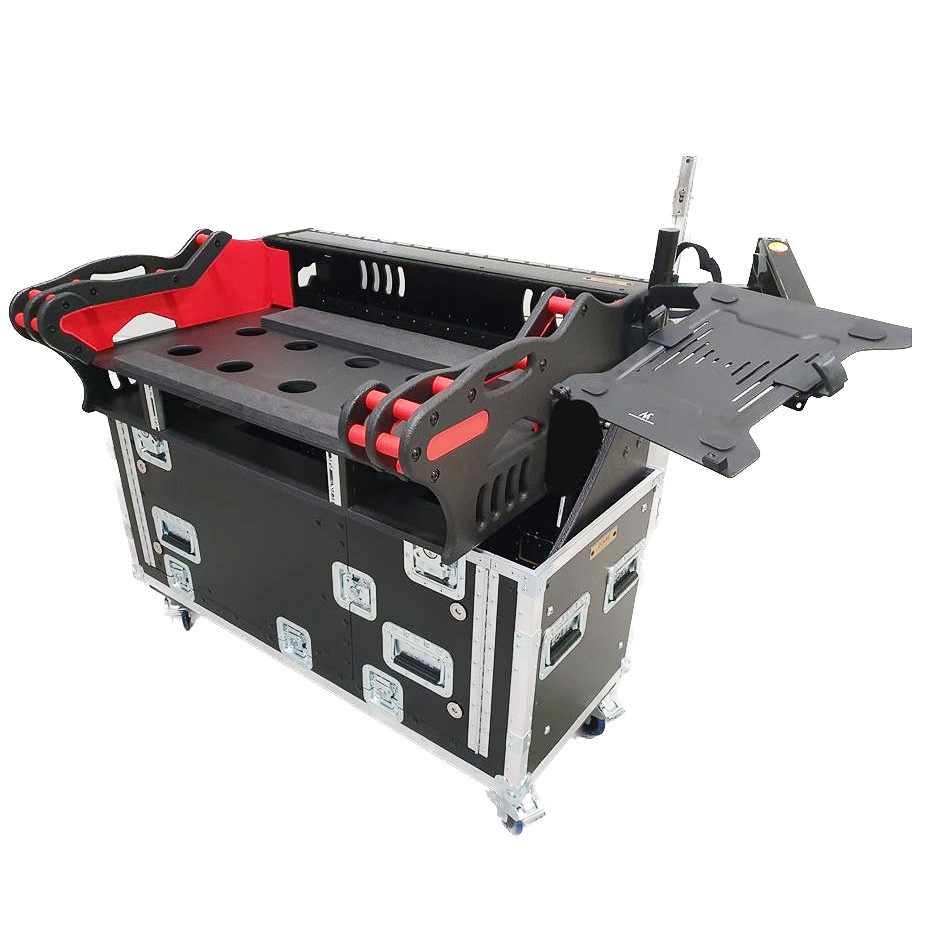 Allen and Heath AVANTIS Flip-Ready Hydraulic Console Easy Retracting Lifting 2U Rack Space Detachable thumbnail 1