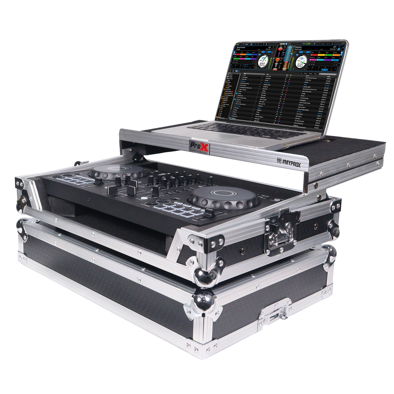 ATA Flight Road Case For Pioneer DDJ-FLX4 DDJ-400 DDJ-SB3 DJ Controller with Laptop Shelf thumbnail 1