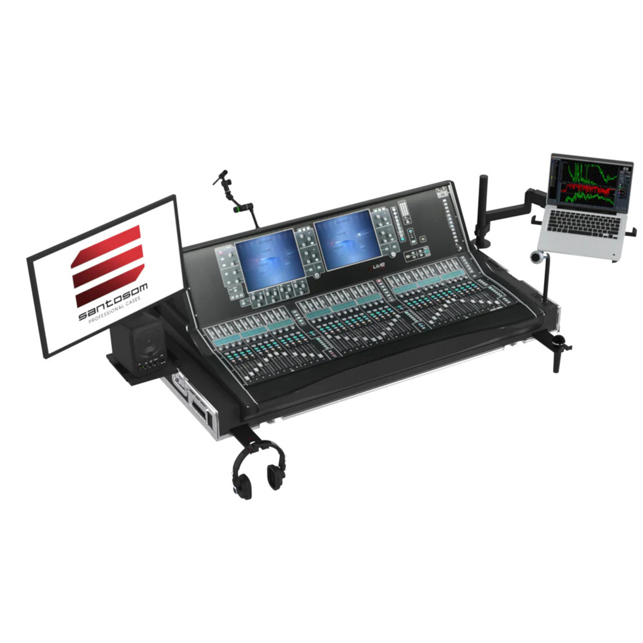 Flight Case for Allen & Heath S7000 With Doghouse and Wheels by Santosom thumbnail 1
