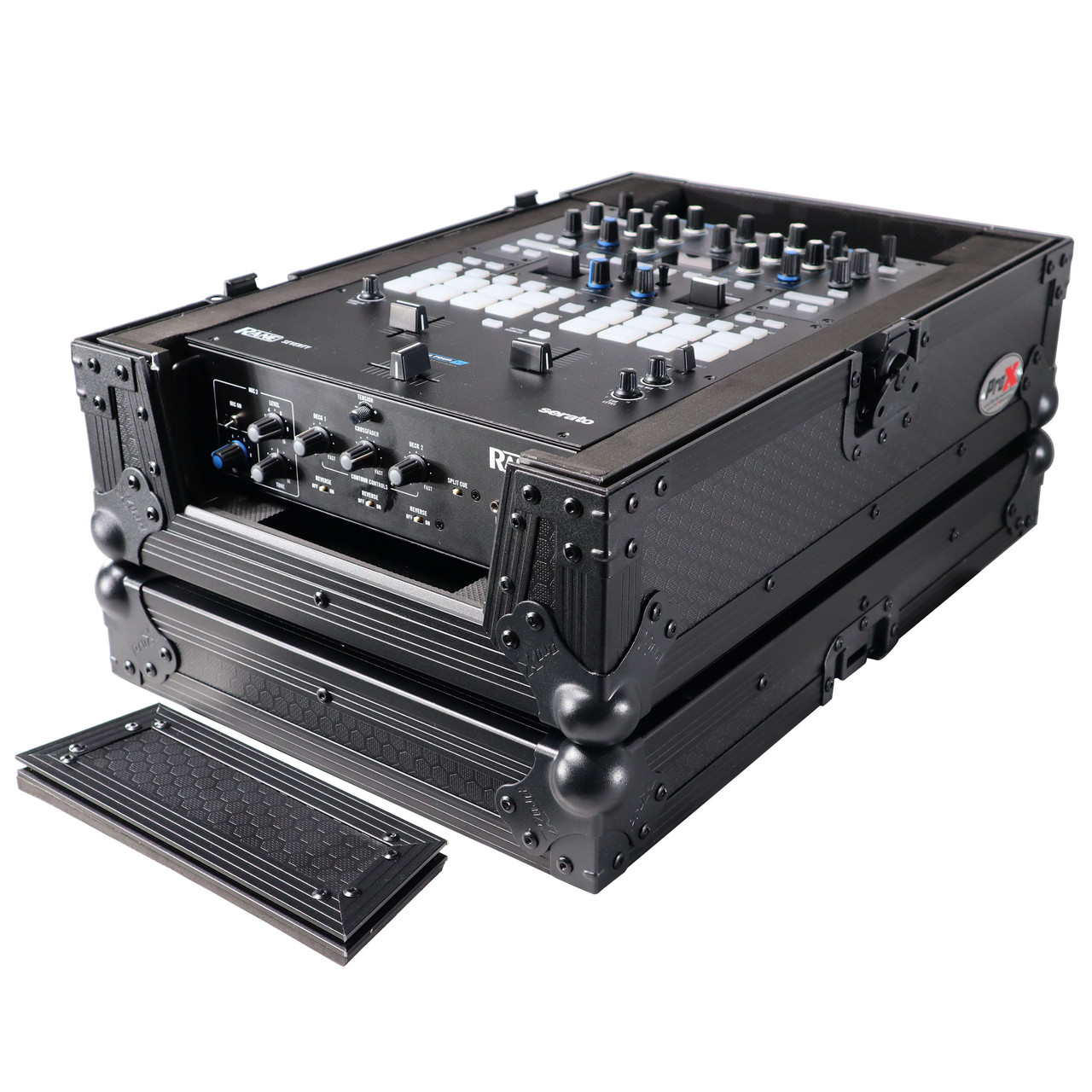 Flight Case for Rane Seventy-Two 72 and Rane Seventy   DJ Mixer | Black on Black thumbnail 1