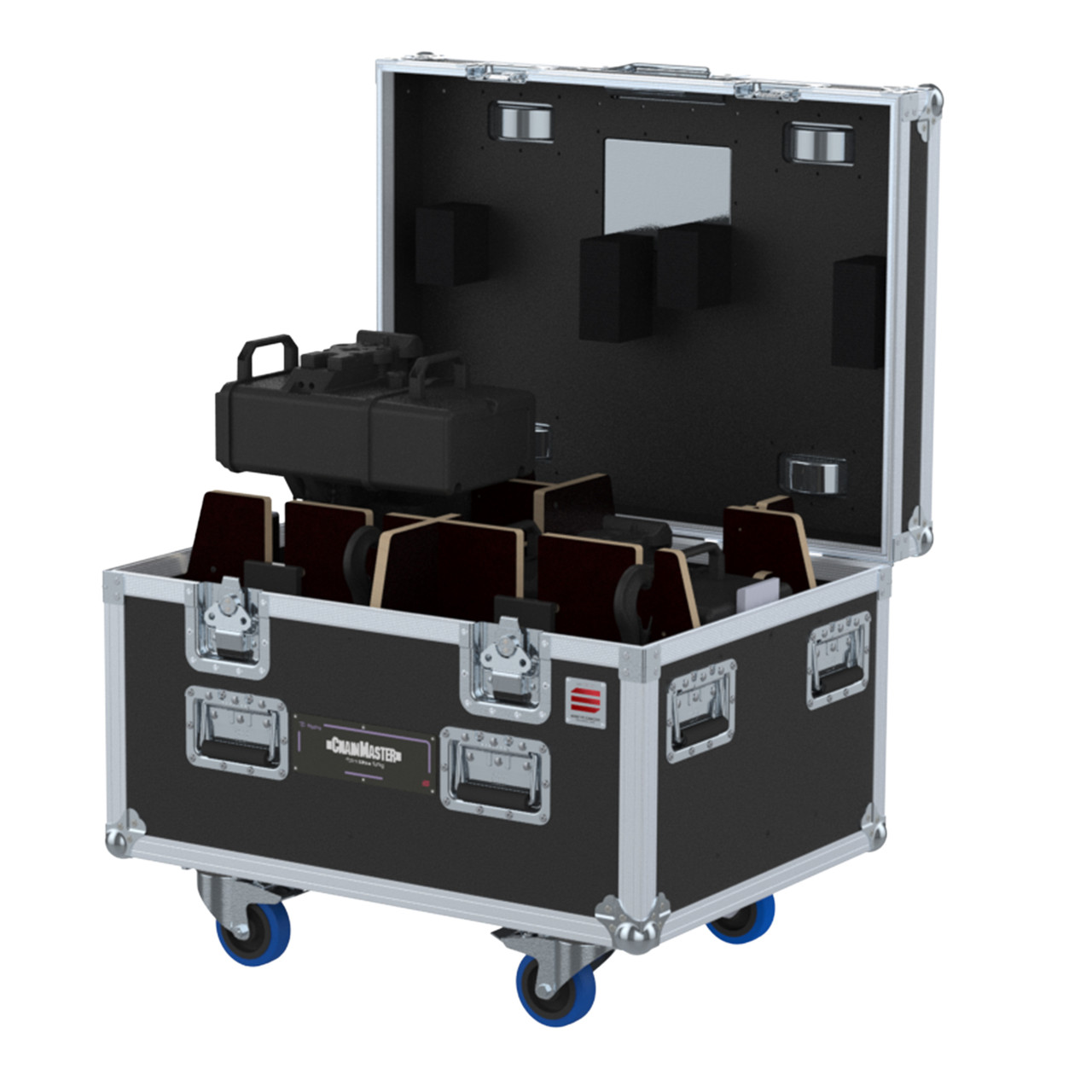 Flight case PRO, 2x Chainmaster ULTRA 500Kg by Santosom