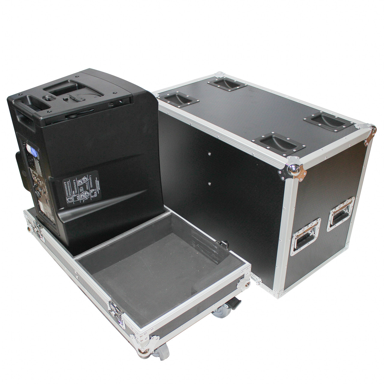 Flight-Road Case for 2 QSC KLA12 Speakers thumbnail 1