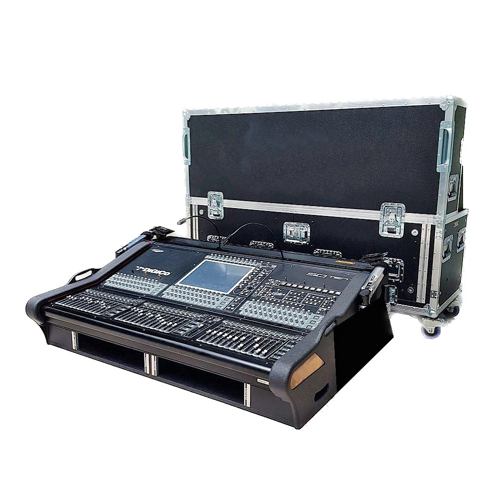 Flip-Ready Detachable Easy Retracting Hydraulic Lift Case With 2x2U for Digico SD10 Digital Mixing Console by ZCase® thumbnail 1
