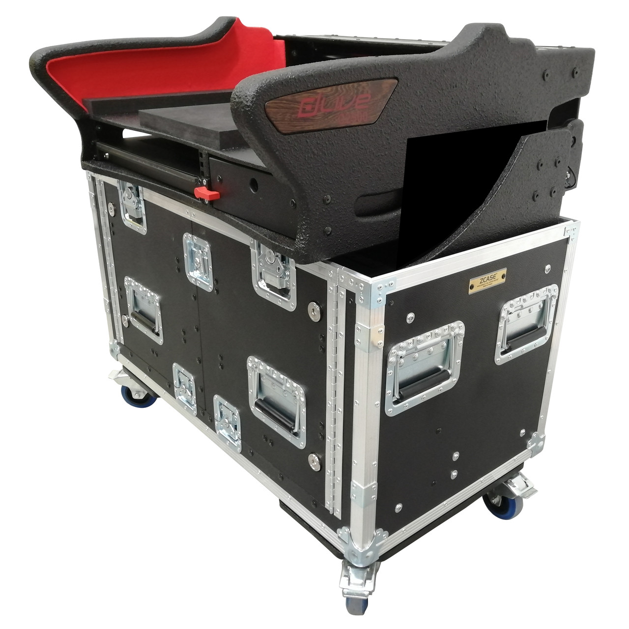 Flip-Ready Easy Retracting Hydraulic Lift Case for Allen and Heath DLive C2500 Console by ZCase® Custom Order thumbnail 1