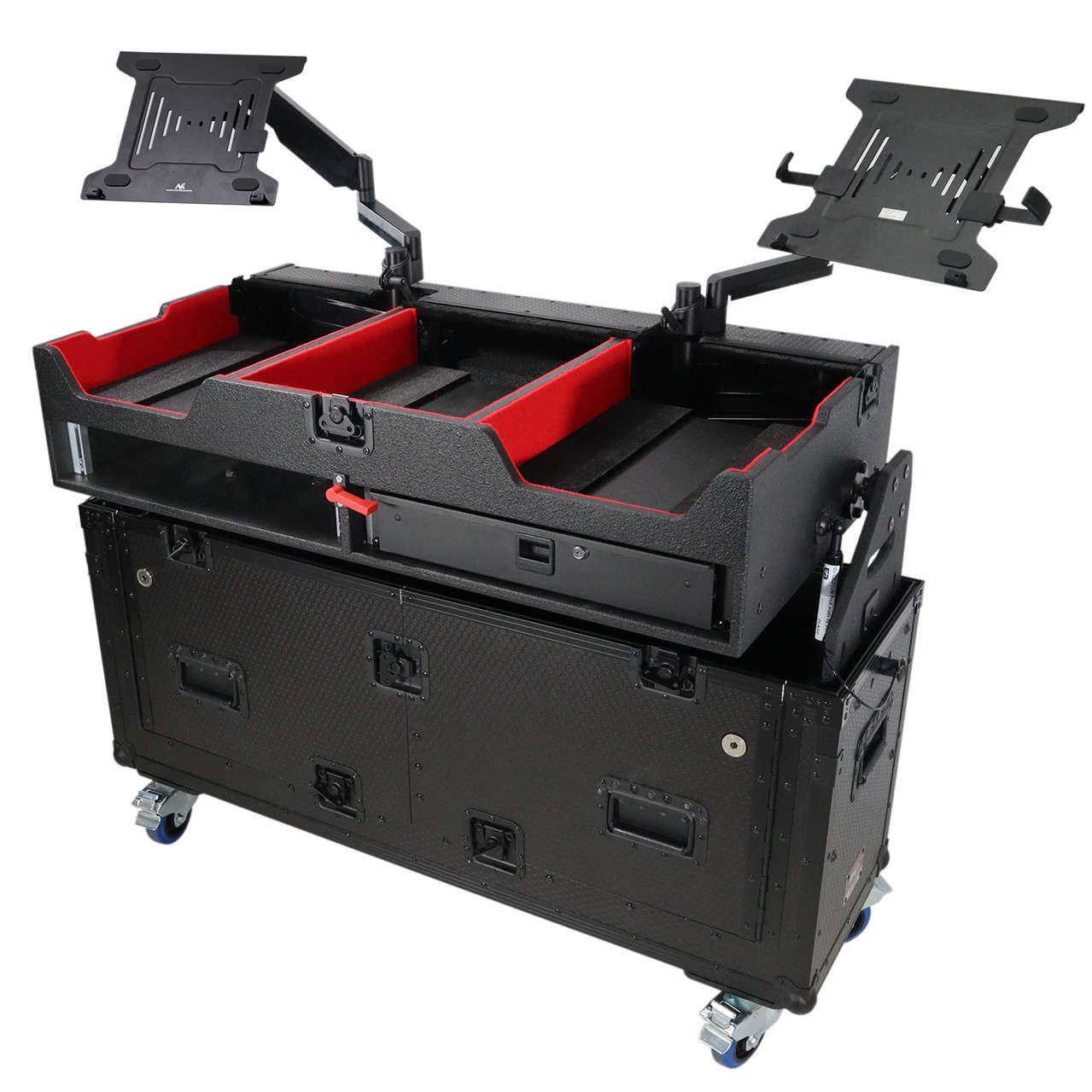 Flip-Ready Easy Retracting Hydraulic Lift Case for Pioneer CDJ-3000 and DJM-900 NXS2 System thumbnail 1