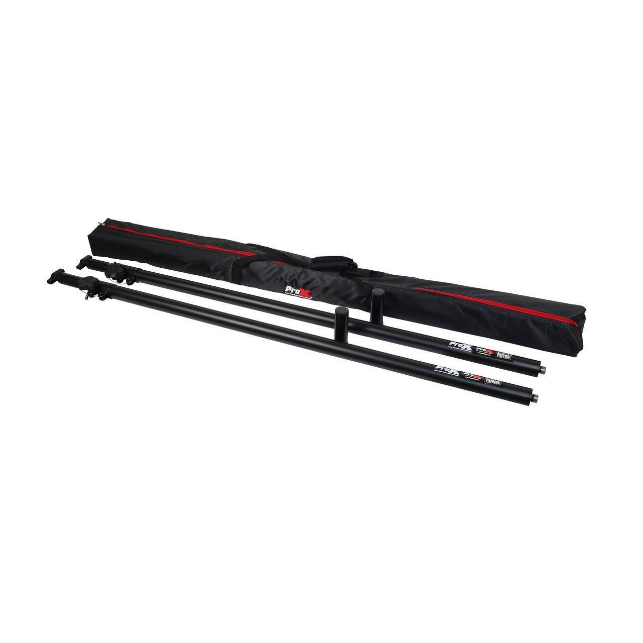 Set of 2 Atlas Telescoping Poles Black 56"–96" Adjustable Height thumbnail 1