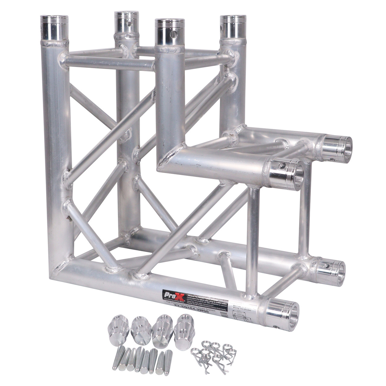 Square Truss Corner 2 Way 90 Degree Angle  - 1.64 ft. thumbnail 1