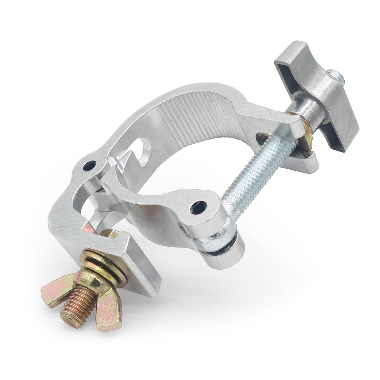 T-C27H Small Trigger Clamp for 2" Truss Tube Capacity 220 lbs. — Aluminum thumbnail 1