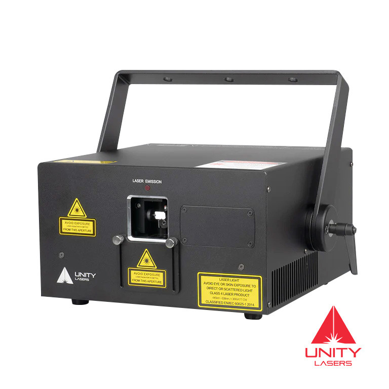 Unity High Power RGB Laser Light Show Projector System for Commercial Outdoor Use thumbnail 1
