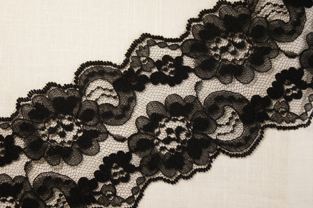 wholesale black lace trim