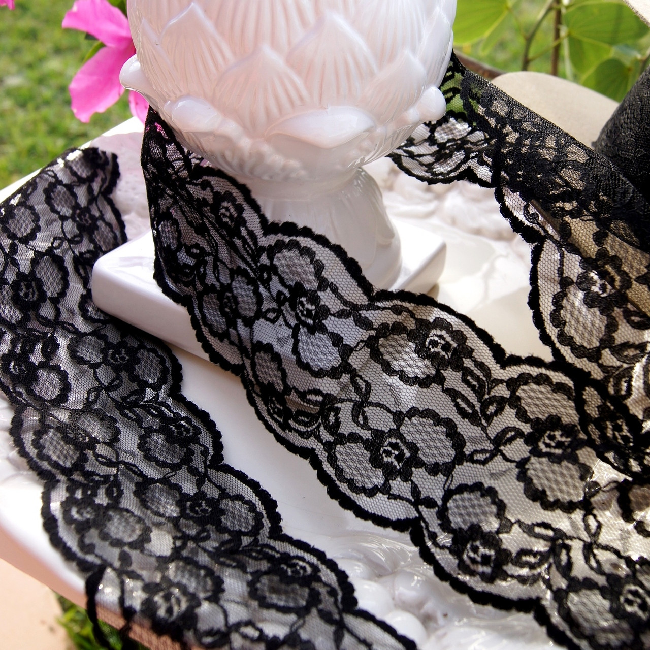 wholesale black lace trim