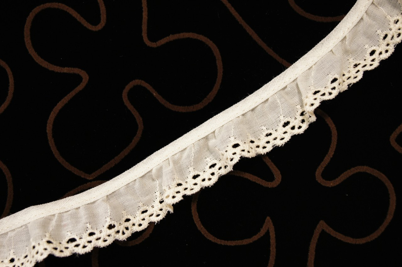 gathered lace trim wholesale