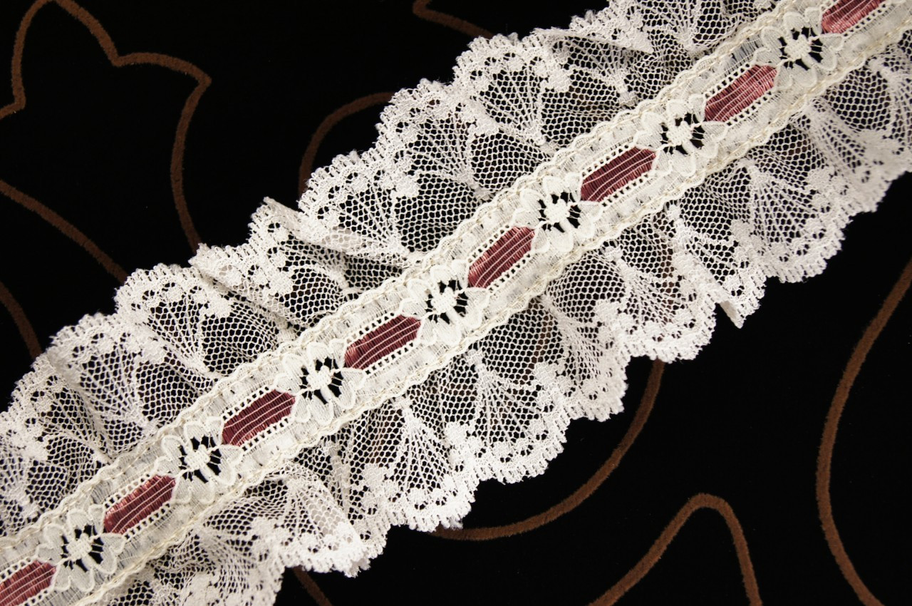 gathered lace trim wholesale