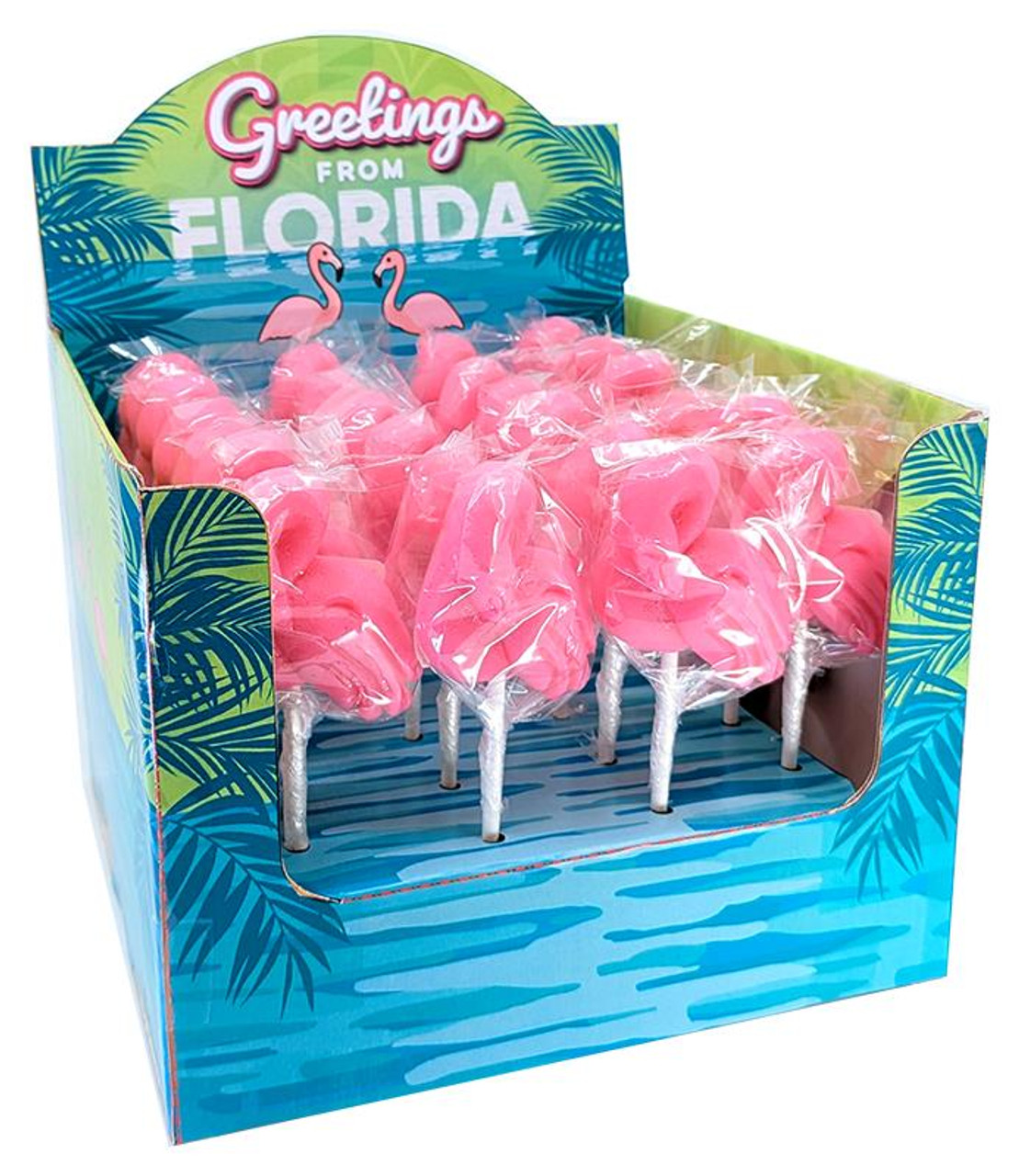 Pink Flamingo Lollipop Box