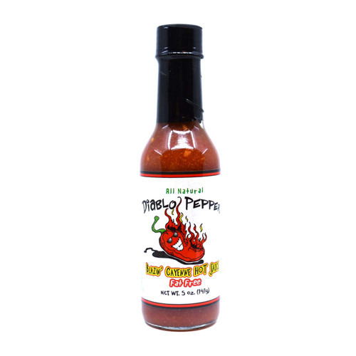 Diablo Pepper CAYENNE Hot Sauce 5oz