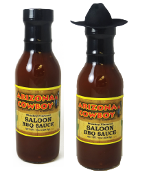 14oz Whiskey Flavor "Saloon" BBQ Sauce 14oz Whiskey Flavor "Saloon" BBQ Sauce