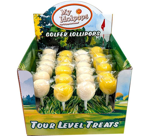 Golfer Lollipops